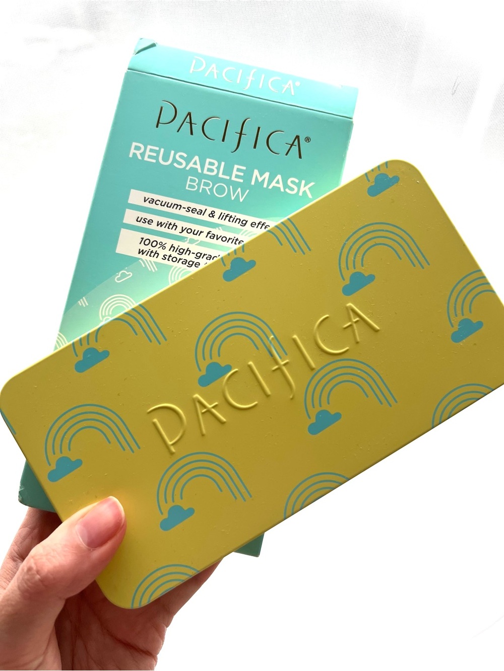 NIB Pacifica Reusable Brow Mask with Tin
